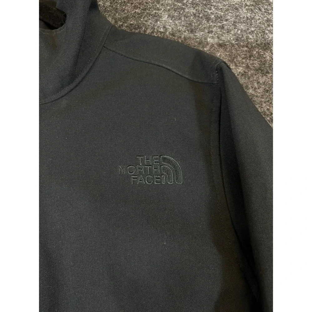 The North Face Jacket Mens Small Black Full Zip Pocket Outdoor Gorpcore